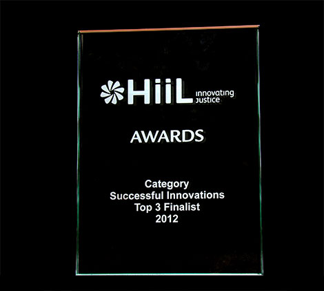 The HiiL Innovating Justice Award, 2012.